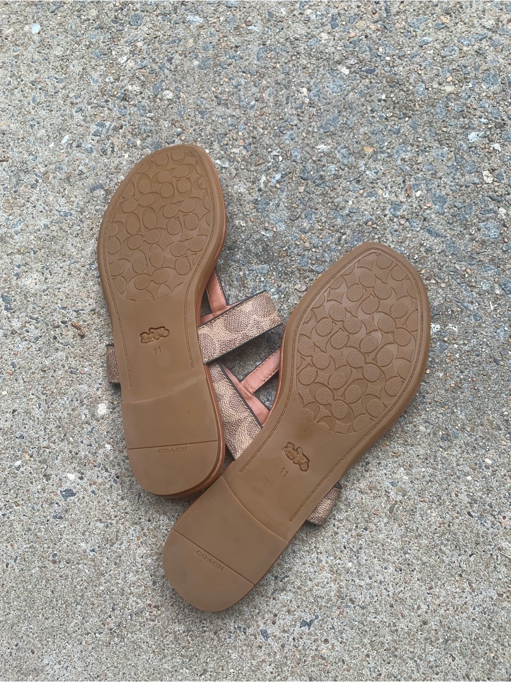 COACH Jessie Thong Sandal With Signature Buckle - Picture 5 of 5